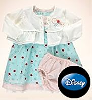 3 Piece Pure Cotton Winnie The Pooh Dress, Cardigan & Knickers Outfit