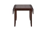 Caleb Brown Finished Double Drop Leaf Table W/ Terra Tiles