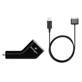 Kensington Car Charger for iPod and iPhone 1G, 3G (Black)