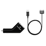 Kensington Car Charger for iPod and iPhone 1G, 3G (Black)
