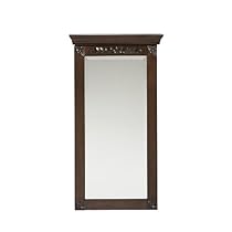 SEI Roma Wall Mount Jewelry Armoire, Espresso