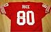 Jerry Rice autographed Football Jersey (San Francisco 49ers) Red