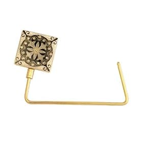 Gold Fleur De Lis Purse Hanger - Purse Caddy (Free Shipping When You Buy 3 or More)