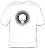 White T Shirt with the image of: Light Bulb 31ZgPJr6OHL. SL160 White T Shirt with the image of: Light Bulb