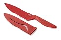 Kuhn Rikon Nonstick Colori Chef's Knife, Red