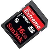16GB Sandisk SDHC (Secure Digital HC) Card Sandisk Extreme SDSDX3-016G (CRA ....