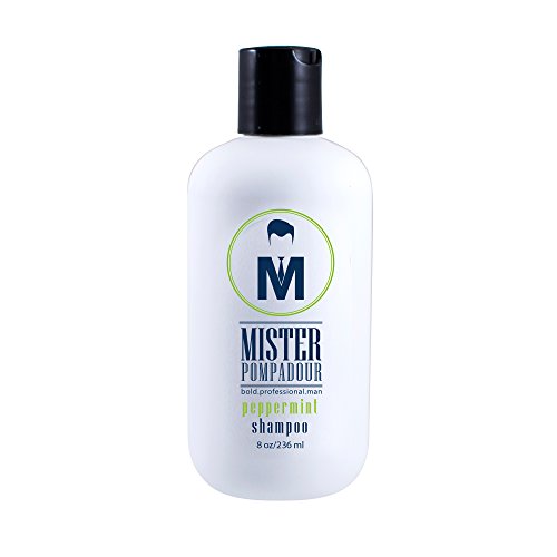 Mister Pompadour Peppermint Shampoo - Look Sharp. Be Confident.