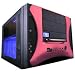 APEVIA X-QPACK2-PK/500 Black/Pink 1.0mm Aluminum w/ ABS plastic front panel MicroATX Desktop Computer Case 500W Power Supply