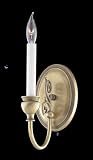 Nulco Lighting Wall Sconces 1580 03 Pewter Elise Sconce 1Lt Pewter