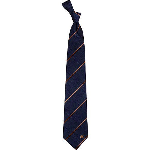 Eagles Wings Auburn Tigers Oxford Woven Silk Tie
