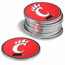 Cincinnati Bearcats Golf Ball Marker Pack)