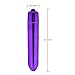Portable Mini Massager, Sekmet Single-Speed Waterproof Electric Wireless Bullet Massager (Purple)