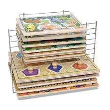 Childrens Toyshop  Toys : Melissa & Doug Deluxe Wire Puzzle Rack
