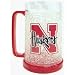 Nebraska Cornhuskers NCAA Crystal Freezer Mug
