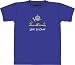 Scuba Shark T-Shirt by  Life is Crap  100% Cotton Short Sleeve Shirt in Adult Sizes