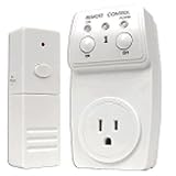 Switches: Wireless Remote Control Outlet - Turn Outlets On/Off from 100