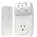 Third Party New : Wireless Remote Control Outlet - Turn Outlets On/Off from 100'