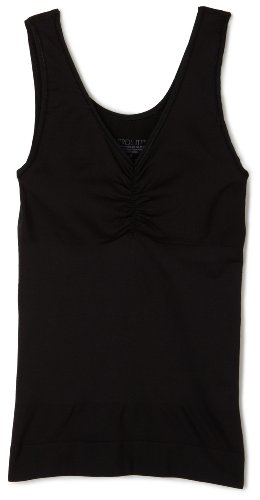 Maidenform Women's Control It! Built Up Camisole, Black, Medium
