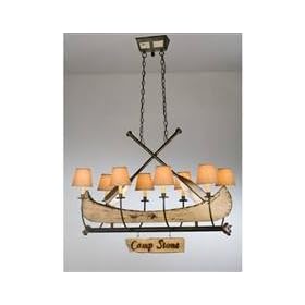 Meyda Tiffany 26977 48 Inch Lx36 Inch H Canoe 8lt Chandelier