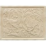 Daltile Arabesque Crema 12 x 16 Fabrege Mural