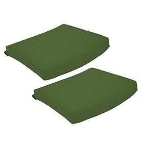 Strathwood St. Thomas Deep Seating Arm Chair Cushion, Set of 2, Solid Wasabi