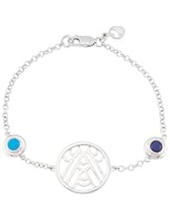 Sterling Silver Missoma Deco Bracelet With Box 07.25 Inch