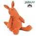 Plush Cordy Roys Orange Aardvark 15"