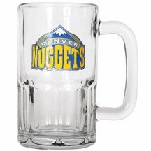 NBA Denver Nuggets 20-Ounce Root Beer Style Mug - Primary Logo
