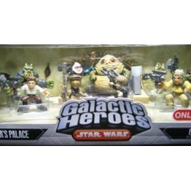 Star Wars Galactic Heroes Jabba's Palace- Target Exclusive by Hasbro