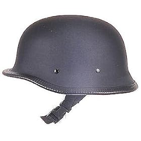 Novelty German Flat Chopper Biker Motorcycle Helmet (2XL)