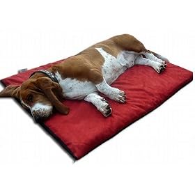 Pet Dream� Veterinary Dog Beds With Memory Foam Crumb Filling In Faux Suede Finish 120x100x7cm (47x39x3 inches) Extra Large