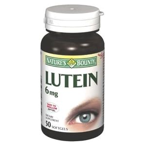 Nature's Bounty Lutein 6 Mg., 50-Count