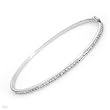 Bracelet With 1.05ctw Genuine Clean Diamonds 18K White Gold. Total item weight 9.4g Length 7in