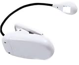 from Mobilizers Mobilizers: Clip-on Double LED Reading Light Lamp For New Amazon Kindle 4 / 3G / 3 / Touch / Kobo Touch / Notebook / Laptop / Books - White