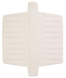 Rubbermaid 1297-AR-BISQU Twin Sink Divider Mat