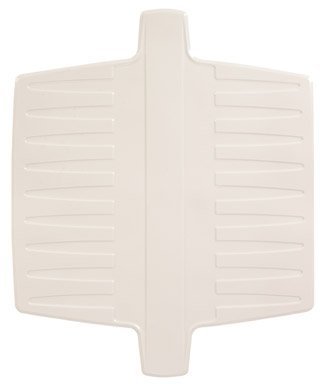 Rubbermaid 1297-AR-BISQU Twin Sink Divider Mat