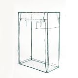 Eigenschaften SIENAGARD 569212 / SIENA GARDEN , 569212 Tomaten-Gew¿chshaus, gr¿n, ohne Rollen, 100x50x150cm