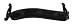 Viva La Musica VIVA Compact Model Shoulder Rest; Medium (1/2-1/4) Violin; Black