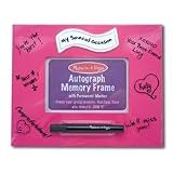 Melissa & Doug Pink Autograph Memory Frame