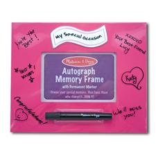 Melissa & Doug Pink Autograph Memory Frame