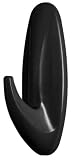 Command Medium Designer Hooks Value Pack, Black, 4-Hooks