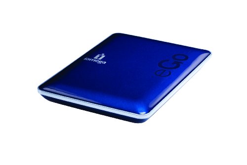 Iomega eGo  500 GB USB 2.0 Portable External Hard Drive 34622 (Midnight Blue)