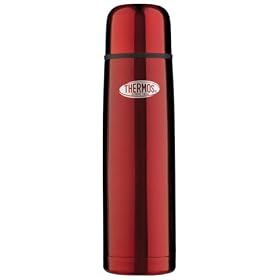 Thermos Everyday 100 Steel Flask Red 1.0L