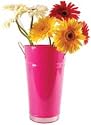 Pink Metal Florist Vase