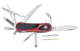 Wenger 16814 Swiss Army Knife Evogrip 18 Ergonomic Design Non-Slip Handles 2.5-Inch Blade Stainless Steel
