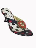 CHRISTIAN LACROIX Star Jeweled Sandal 973539 in Navy