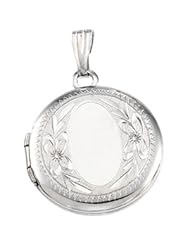 Sterling Silver Round Shaped Locket