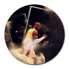 Los Angeles Lakers Kobe Bryant Round Mouse Pad