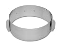 chg 3305-00 Tortenring mit Skala Höhe: 8,5 cm verstellbar von 16 - 30 cm