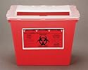 2 Gallon Red Sharps Container